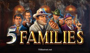 Imagem do jogo 5 Families no 755bet