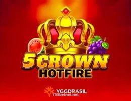 Imagem do jogo 5 Crown Hotfire no 755bet